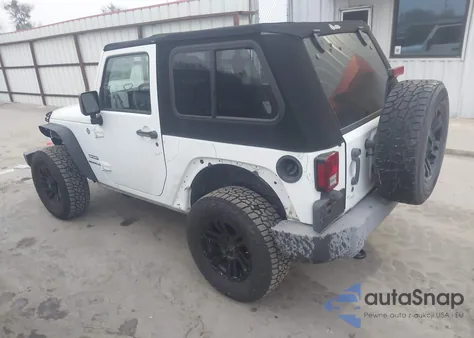 2013 Jeep Wrangler Sport z USA, uszkodzony, nr VIN 1C4AJWAG3DL501601